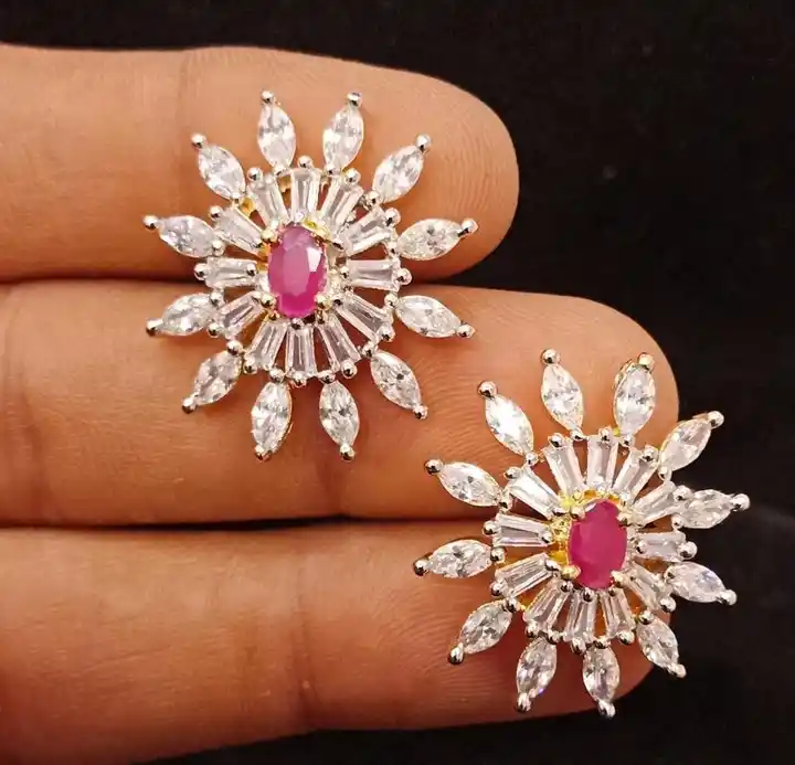 Buy quality Hanging Diamond Earring Jewelry by Royale Diamonds in Pune