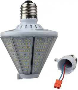 Led mısır ampul E27 E40 ışık Cob 100w 120w 30w 40w 50w E27 E39 E40 Led aydınlatma mısır lambası