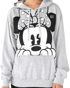 Sudadera con capucha de sublimación para mujer, chaqueta con estampado de dibujos animados de Mickey, Jersey 3d, sudaderas con capucha para hombre y mujer - Product Image 1