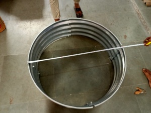Premium Quality <b>Galvanized</b> Fire <b>Pit</b> <b>Ring</b> 36 " - Product Image 3