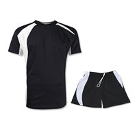 Conjunto de Ropa Deportiva de Fútbol con Estampado Personalizado, 240g, 100% Poliéster, para las Cuatro Estaciones, Corte Automatizado, Camisetas de Entrenamiento para Equipos, Unisex, Personalizadas