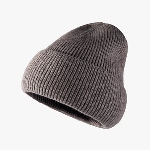 Bonnet de Ski Double couche unisexe, couvre-chef professionnel et personnalisé, couleur unie, pour l'hiver - Product Image 1