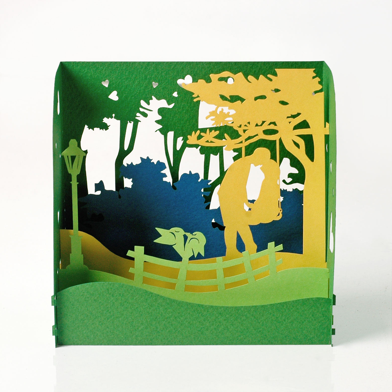 สีเขียว