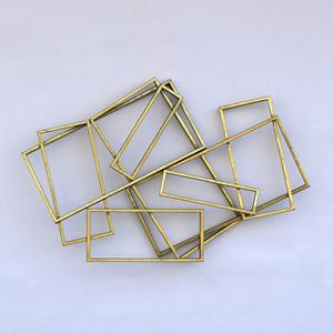 Galvanized <b>Flowers</b> <b>Wall</b> Decore Set of 3 Metal <b>Flower</b> <b>Wall</b> Art - Product Image 5