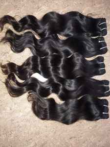 Extensiones de cabello indio Remy 100% Natural Extensiones de cabello humano Premium de color de cabello natural de grado más alto - Product Image 4