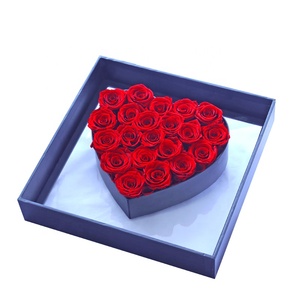 Scatola a Cuore con Rosa Eterna Conservata, Regalo Romantico <span class=keywords><strong>per</strong></span> <span class=keywords><strong>Lei</strong></span>, San Valentino, Anniversario, Compleanno - Product Image 2