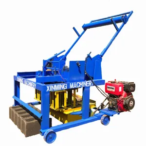 brick block concrete ql-1100 paver extruder cement interlock used smart tile machinery beton