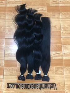 Extensions de cheveux humains vierges Remy de qualité supérieure, ondulés style mongol, longueur 8-40 pouces, trame invisible - Product Image 6