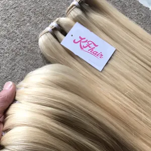 Become a sweet girl with the best quality human hair extension raw hair can be dye any colors from vietnam natural hair