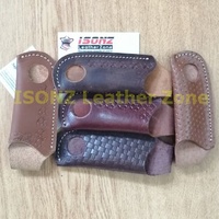 Grandsharp couteau de piège à lame, manche en corne de damas 4 pouces