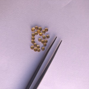 3mm Naturel Jaune Orange Citrine Pierre Rond Rose Coupe Loose Gemstone Cabochon De Grossiste au Meilleur Prix D'usine Acheter En Ligne - Product Image 2