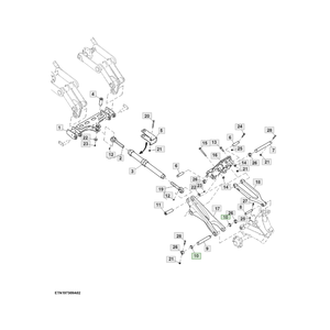 Pièce de rechange pour laveuse de tracteur H132097, de haute qualité, durable, pour l'entretien du moteur du tracteur JD - Product Image 5