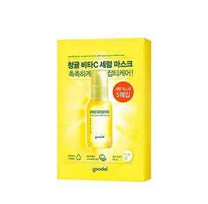 [Goodal] Green Tangerine Vita C Serum Masker (5ea) _ Koreaanse Cosmetica