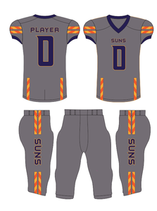 Uniforme de football américain de sublimation de tissu de spandex de prix abordable de fabrication fine d'OEM pour la jeunesse - Product Image 5