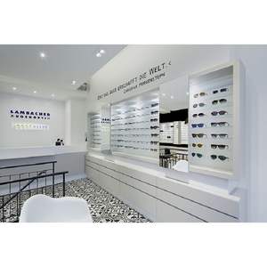 OEM de fábrica moda <span class=keywords><strong>Oakley</strong></span> pantalla gafas de sol al por menor del gabinete con focos y logotipo - Product Image 3