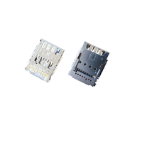 Eteily Carte Micro SIM longue durée à faible coût Connecteur 8 broches + carte Micro SD à 8 broches pour applications de téléphonie mobile