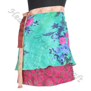 Fashion 2023 Spring Summer Elegant Printed Midi Mini Skirt Womens Mini Skirts For Sale Gypsy Hippie Boho Indian Retro Paisley