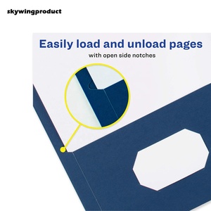 Skywingproduct thư Kích thước 250 GSM nhiều lớp Heavy Duty bìa giấy bóng <span class=keywords><strong>2</strong></span> Túi thư mục với gia cố cạnh - Product Image 2