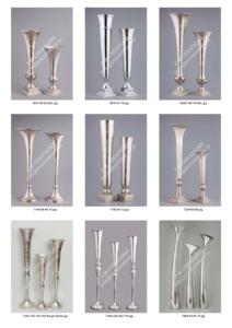 Tall Iron Flower <b>Vase</b> Modern Coastal Style Floor <b>Standing</b> Multi-Color Home Hotel Lobby Wedding Christmas Centerpiece Decoration - Product Image 3