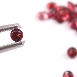 Pierres précieuses à facettes en vrac, pierre naturelle, Rhodolite, grenat, 1.5 à 4mm, prix en gros, livraison gratuite - Product Image 5