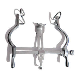 Retractores Balfour Veterinarios Fenestrados de 7.5\" y 3.5\", Juego de 2 Herramientas Quirúrgicas de Acero Inoxidable con Certificación CE - Product Image 1