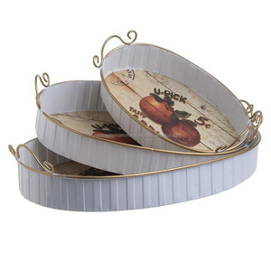 Plateaux décoratifs avec Base imprimée, pour décoration de mariage - Product Image 2