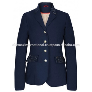 Shemax-Chaqueta de competición de caballo, color negro - Product Image 2
