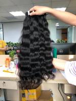 Meilleures ventes : Lot de cheveux vierges Remy non traités, bruts, qualité 8A 9A, ondulation naturelle, trame simple, cheveux cambodgiens, couleur naturelle # 1B