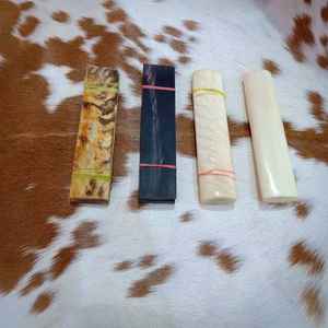 Manche de couteau de meilleure qualité, échelle de corne de buffle et plaque de corne de mouton - Product Image 1