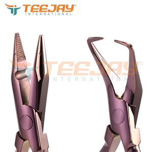 TEEJAY's # Nouvel arrivage : Lot de pinces en acier inoxydable or rose pour extensions capillaires, idéal pour la pose et le retrait de micro-anneaux. - Product Image 5
