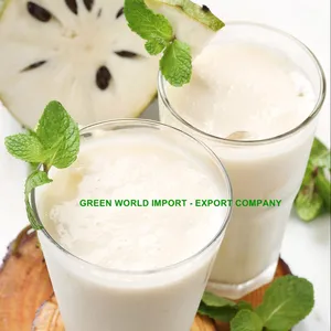 Dondurulmuş SOURSOP PUREE-en İyİ fİyat VIETNAM - GRAVIOLA/SOURSOP suyu zengin beslenme sağlık