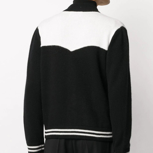 2021 personnalisé hommes Varsity veste Logo patchs bouton hiver camionneurs polaire grande taille respirant décontracté printemps Letterman hiver - Product Image 2
