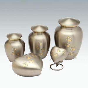 Rakuที่ใส่เถ้ากระดูกสัตว์เลี้ยง,พิมพ์ลายหัวใจเสร็จอุ้งเท้าสัตว์ - Product Image 4