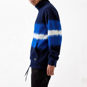 Sudadera con capucha y logotipo personalizado Unisex, ropa de calle de gran tamaño, con media cremallera, de lana, Hip-Hop, para invierno - Product Image 4