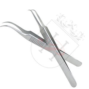Paire de pincettes en acier inoxydable pour faux cils, donne du Volume, Extension de cils, usage personnel, 3 pièces - Product Image 2