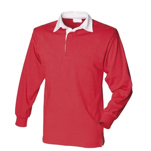 Venta al por Mayor de Camisetas de Rugby Personalizadas 100% Poliéster con Serigrafía, Servicios OEM para Escuelas, Clubes y Marcas - Product Image 5