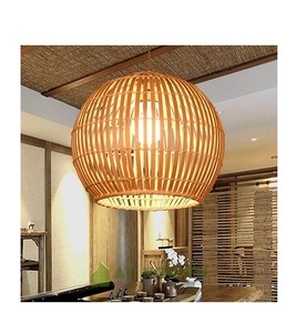 Best Selling Bamboo <b>Light</b> / 100% Natural Bamboo Lamps From Vietnam / Colorful <b>Pendant</b> Woven Lamp Shape Model High Quality 99 Gold Data - Product Image 1