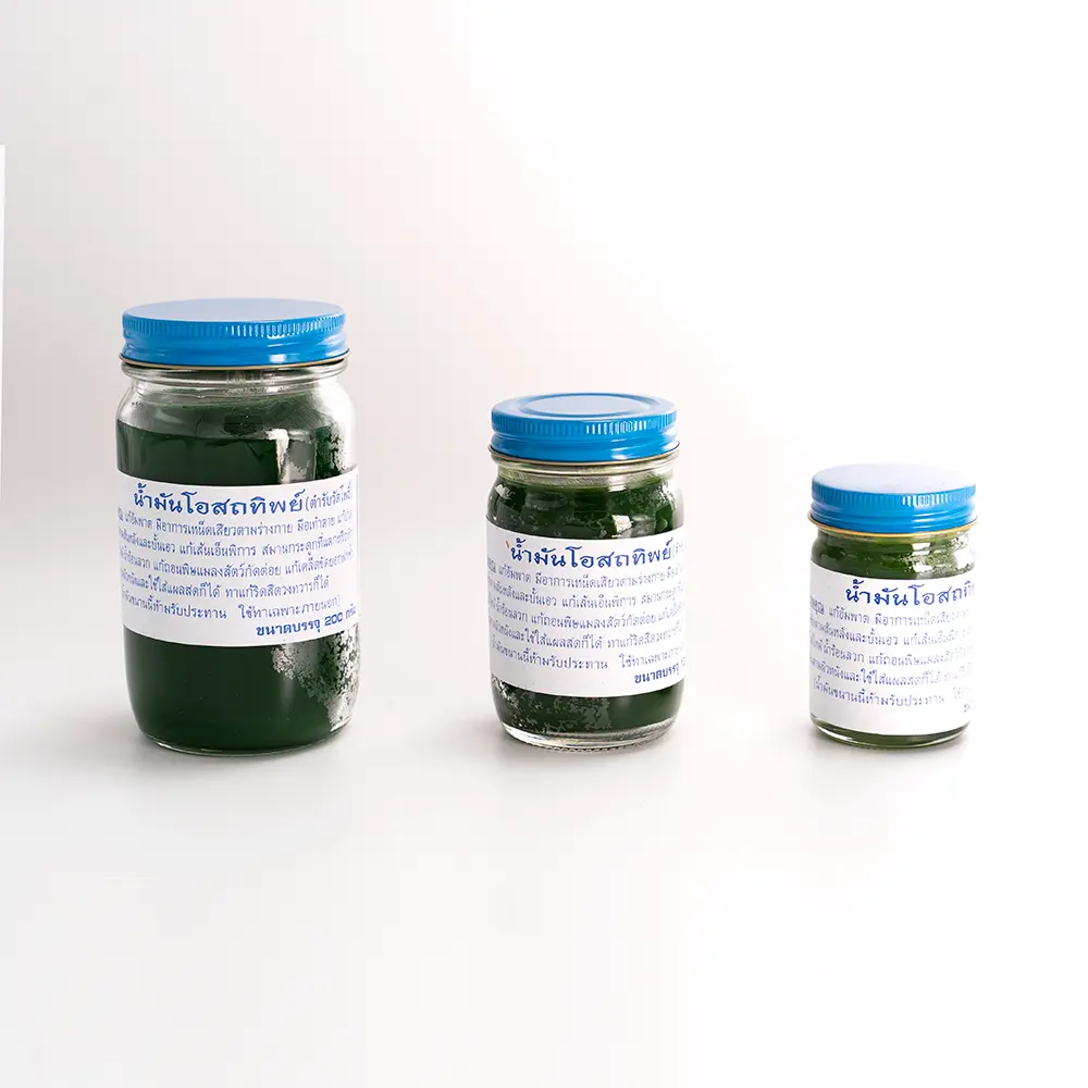 Yeşil balsam merhem yüksek kaliteli Premium ürün tayland azaltmak için kas aches, ağrıları, çürük sivrisinek ısırıkları