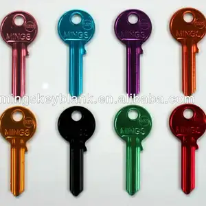 High quality ultra light unbendable UL050 color key blank llaves