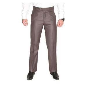 Pantalon plat uni pour hommes, vêtement de bonne qualité, bas prix fabriqué en usine, - Product Image 4