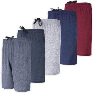 Pantalones cortos deportivos para hombre, para verano, para correr, fitness, gimnasio, al aire libre, ligeros, transpirables, con cordón ajustable, elásticos, de secado rápido. - Product Image 1