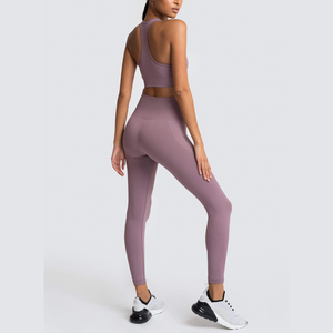 Conjunto deportivo OEM Active Gym Wear y leggings de fitness para mujer - Product Image 4