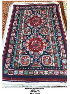 Alfombras de lana hechas a mano de alta calidad, diseño clásico de puntada de cadena tradicional, oraciones de Cachemira de fama mundial para hoteles y hogar - Product Image 2