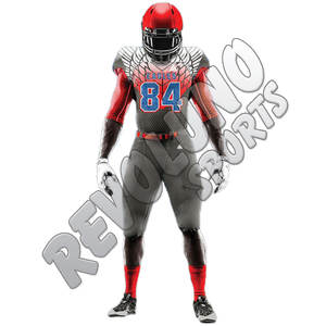 Conjunto de uniformes de fútbol, camiseta personalizada con impresión por sublimación, uniforme americano - Product Image 6