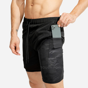 OEM Custom Men's French Terry Cotton Workout Gym Shorts Eco-Friendly Sport Fitness <b>Running</b> Jogging Sweat Shorts Solid Pattern - Product Image 3