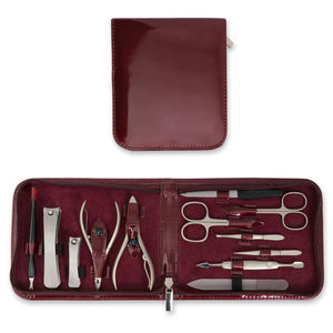 Kit de Higiene Portátil de Lujo 5 en 1 para Viaje, Juego de Manicura y Pedicura con Cortaúñas de Acero Inoxidable, Venta Caliente 2026 - Product Image 3