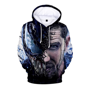 Sudaderas con capucha con logotipo personalizado impreso, suéter 100% de algodón con cuello redondo, liso, venta al por mayor - Product Image 5