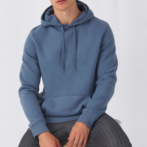 Pull à capuche surdimensionné bon marché pour hommes Sweat à capuche noir uni Impression personnalisée Oem Odm Design personnalisé Logo Sweats à capuche populaires en coton pour hommes - Product Image 2
