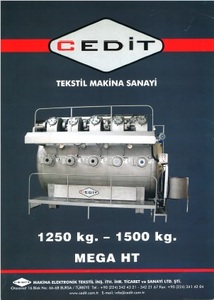 Machine de teinture textile HT HP automatique à haute efficacité Équipement de teinture de tissu neuf avec composants de base Pompe à moteur - Product Image 3