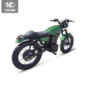 Moto électrique de course de café avec le siège - Product Image 3